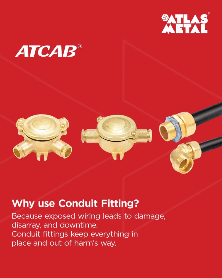 Atlas Metal Conduit Fittings  Reliable Electrical Accessorie